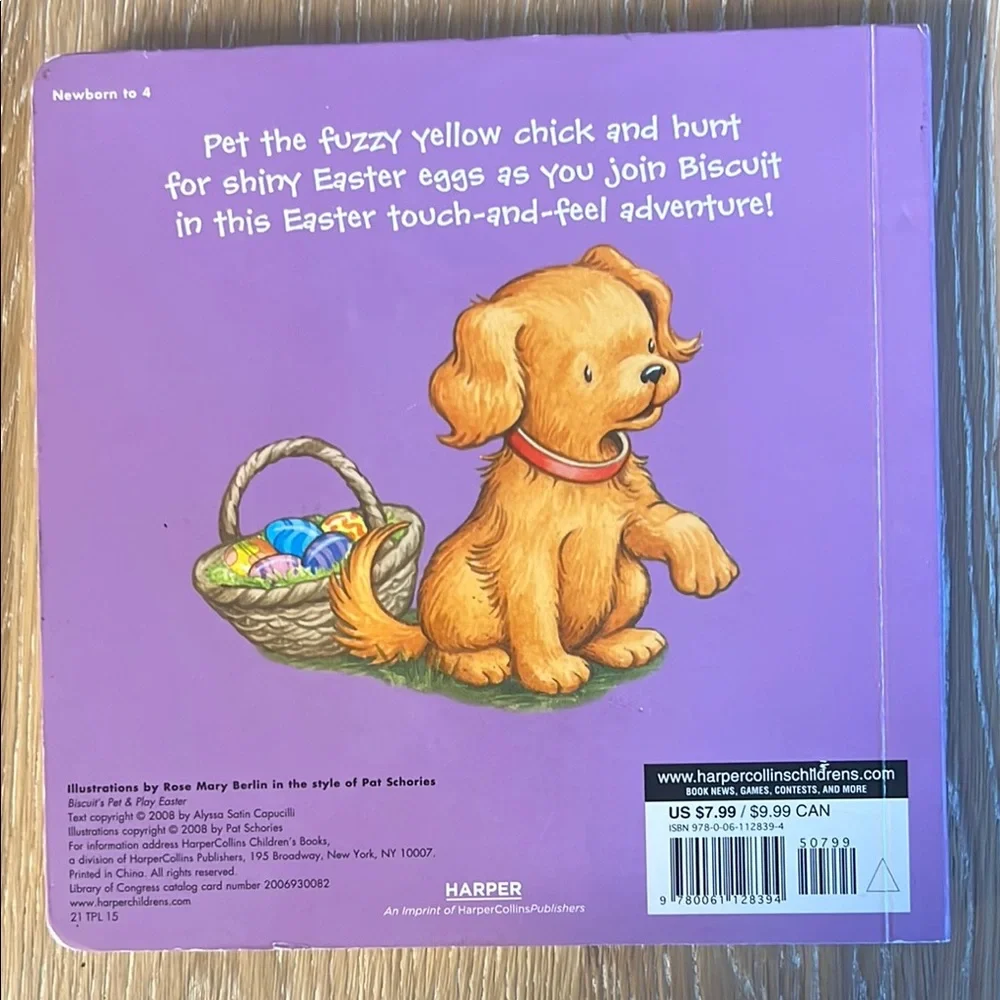 Harper Biscuit's Easter Touch-and-Feel Book